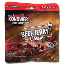 BEEF JERKY PEPPERED - 60G