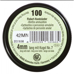 RWS 4MM LONG AVEC BALLE N°7