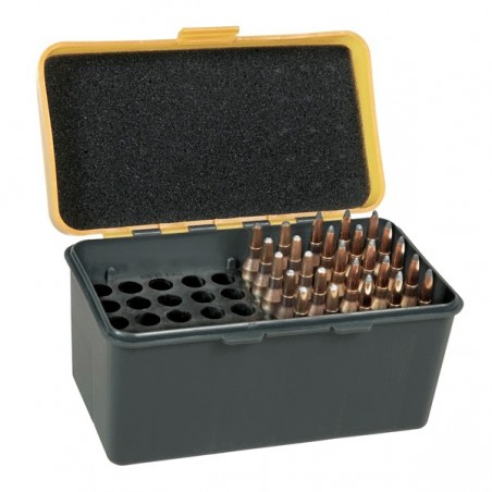 Lot De 5 étuis Rigides à Munitions - 45 ACP, 10 Mm, 41 AE - Années 40 - Capacité 250
